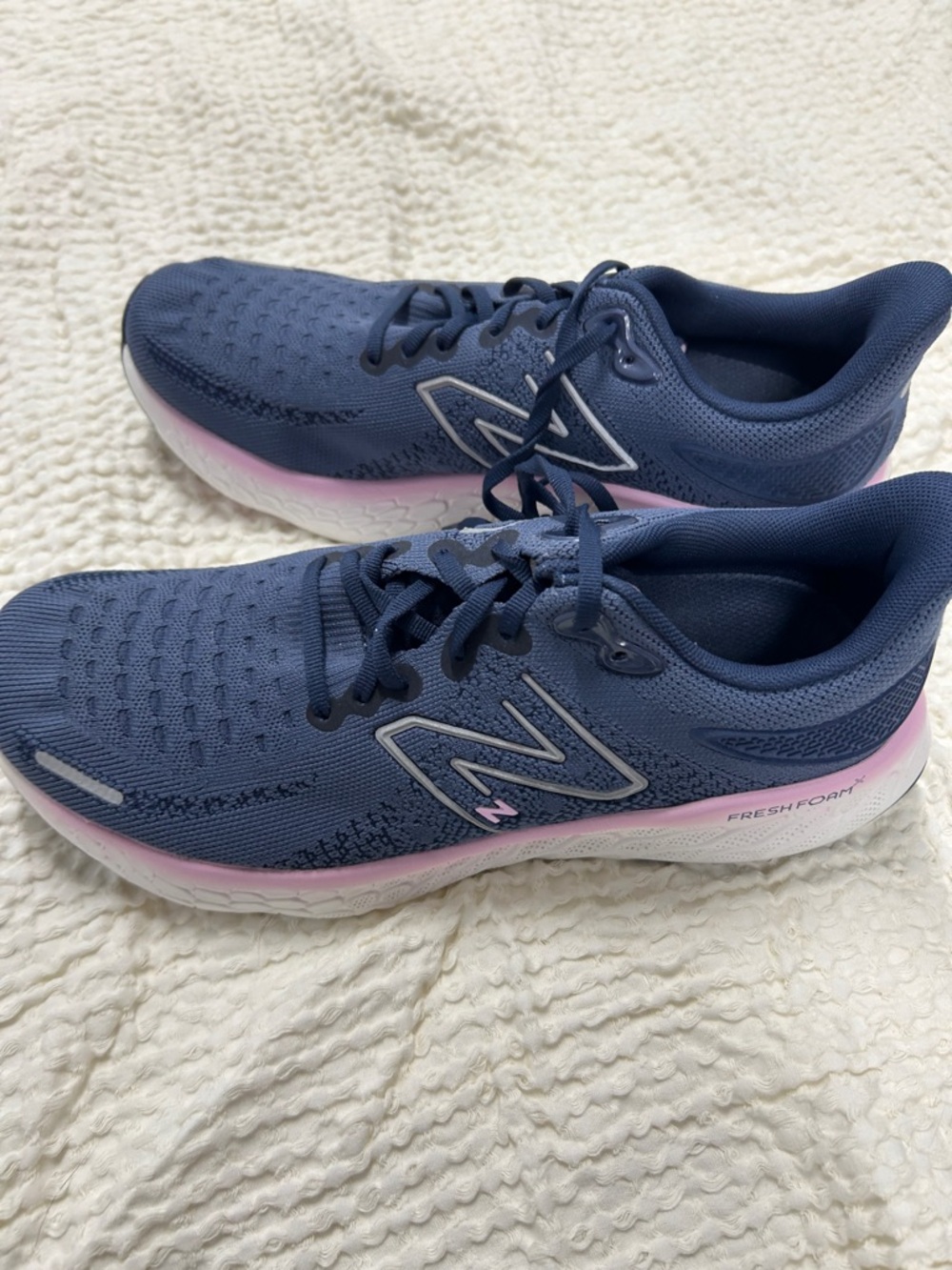 New Balance Navy & Pink Women's Fresh Foam Sneakers
